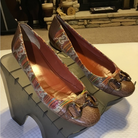 Gucci raffia ballet flats - Picture 7 of 16